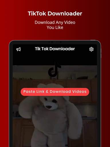 Video Downloader For TikTok स्क्रीनशॉट 1
