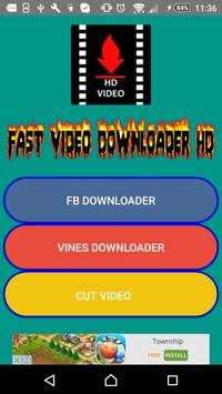 Fastest Video Downloader screenshot 1