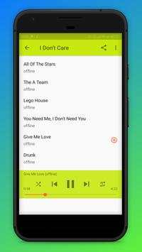 Ed sheeran offline screenshot 5