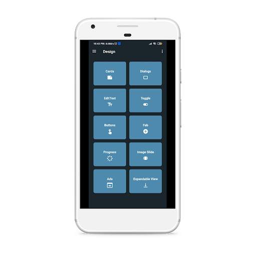 Material Design UI - UX Template | Kotlin screenshot 1