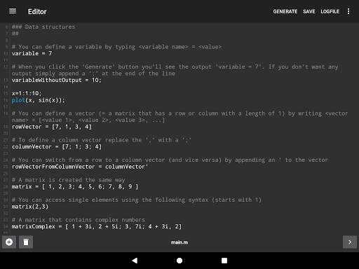 Anoc Octave Editor скриншот 5