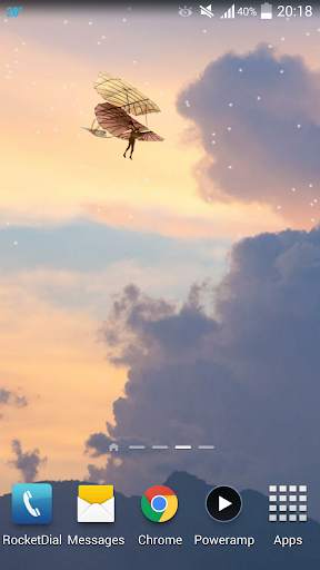 Flying World Live Wallpaper screenshot 7