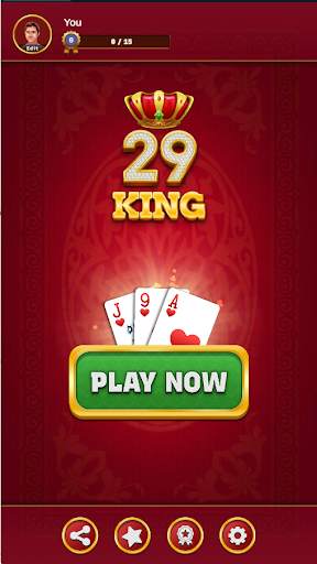 29 King Card Game Offline screenshot 1