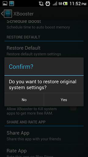 XBooster *ROOT* screenshot 5