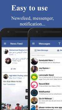 Mini Messenger for Facebook screenshot 4