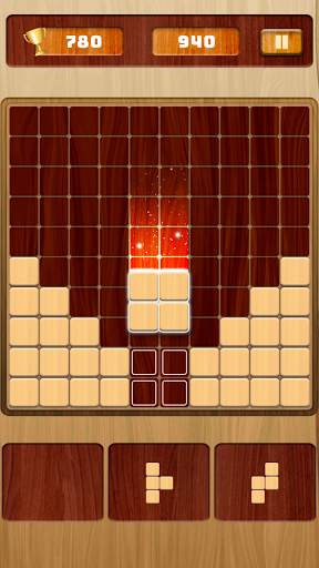 Wood Block 1010 Puzzle Game screenshot 2