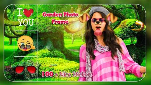 bingkai foto gratis Garden photo editor screenshot 4