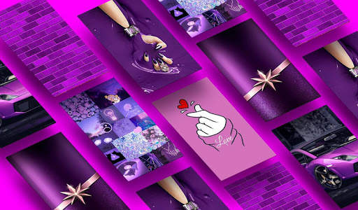 Purple Wallpapers HD screenshot 2