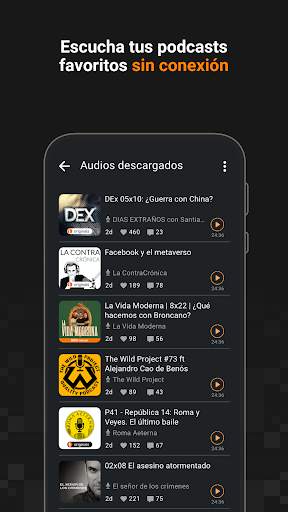 Podcast & Radio iVoox screenshot 3