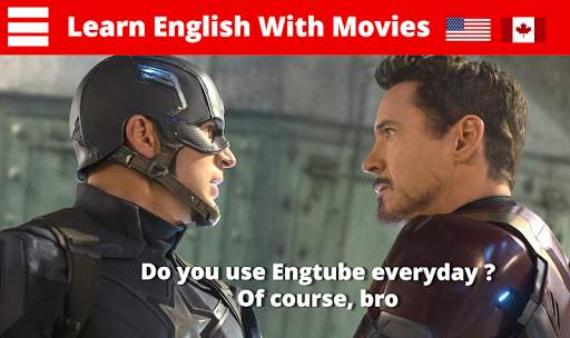EngTube - Learn English With Movies screenshot 1