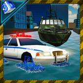 Sea Police Car - Boat Chase 1.0