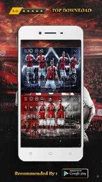 New Keyboard for Arsenal Football screenshot 2