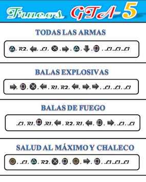 Trucos GTA 5 Cheats screenshot 3
