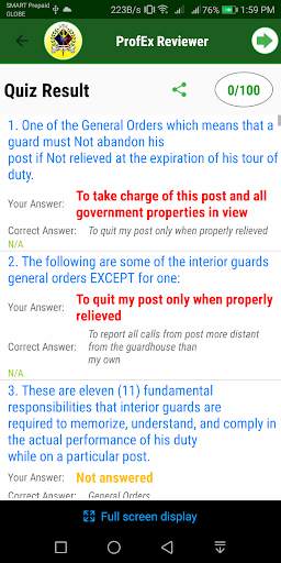 ProfEx Reviewer screenshot 7