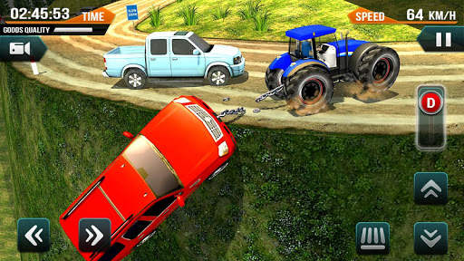 Chained Tractor Bus Towing Duty 2019 screenshot 2