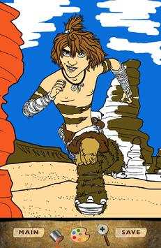 The Croods Coloring Storybook 10 تصوير الشاشة