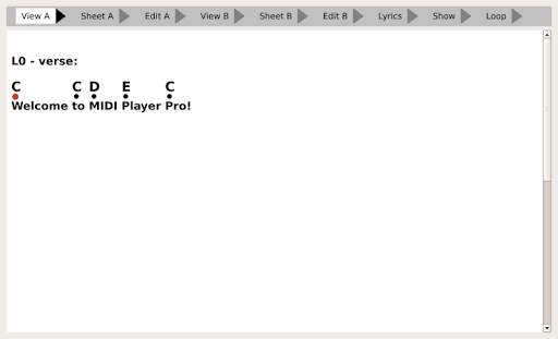 MIDI Player Pro screenshot 1