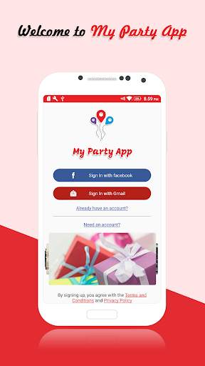 My Party App screenshot 2