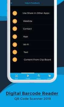 Digital Barcode Reader QR Code Scanner 2019 screenshot 5