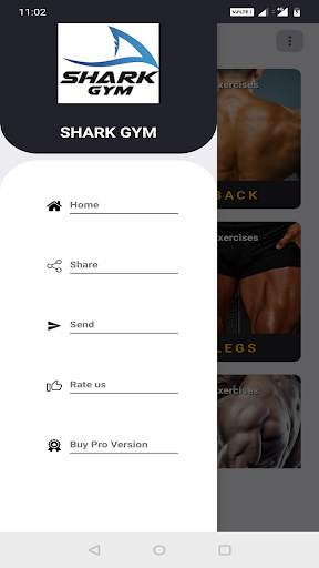 Shark Gym : Fitness & Conditioning Workout App screenshot 8