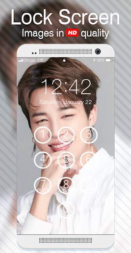 Lock Screen for Jimin BTS screenshot 1