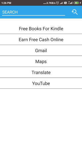 Search Engine screenshot 1