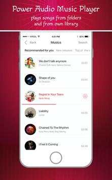 Power Audio Music Player screenshot 2