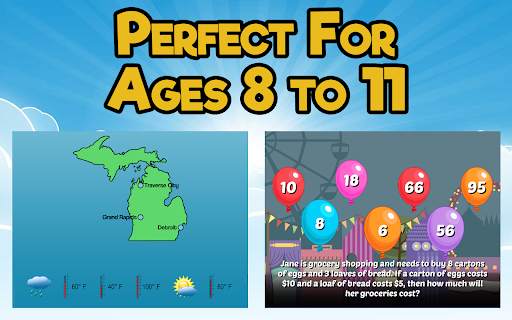 Fourth Grade Learning Games स्क्रीनशॉट 3