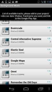 Background Music screenshot 1