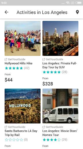 Los Angeles Travel Guide in English with map screenshot 4