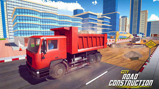 Excavator Construction Games screenshot 1