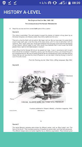 A-Level History Revision Kit  Marking Schemes 1 تصوير الشاشة