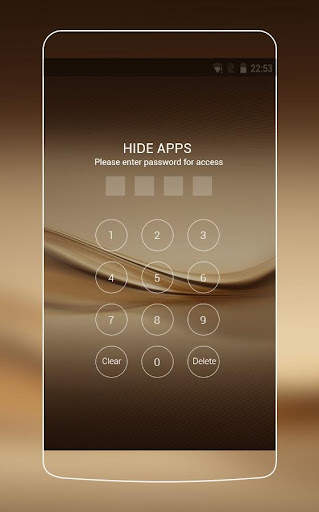 Theme for P8 & P10 Gold Wallpa screenshot 3