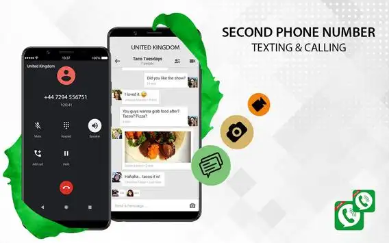 2nd Phone  Number App: 2nd Line Texts & Calls screenshot 2