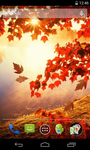 Autumn Live Wallpaper screenshot 3
