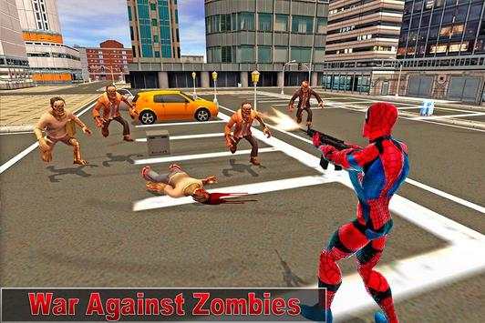 Super spider zombie pertempura screenshot 10
