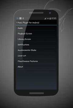 Music Player For Android screenshot 6
