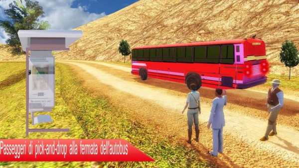 Autobus di montagna che guida screenshot 5