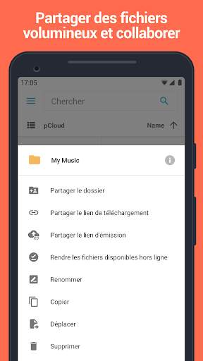 pCloud: stockage en ligne gratuit screenshot 2