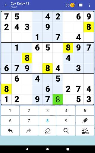 Sudoku - Klasik bulmaca oyunu screenshot 9