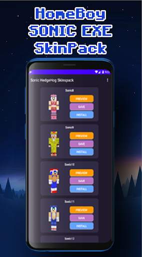 NEW Sonic's BOOM Skin for MCPE screenshot 3