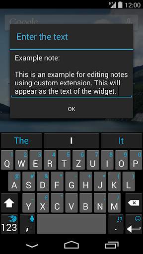DashClock custom extension 8 تصوير الشاشة