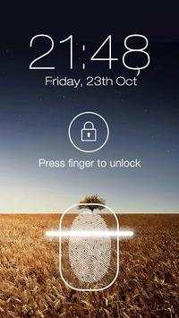 Fingerprint Lock Screen Prank 6 تصوير الشاشة