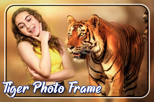 Tiger Photo Frame : Photo Editor screenshot 1