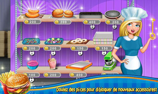Jeu de cuisine àl'hamburger fou: histoires de chef screenshot 4