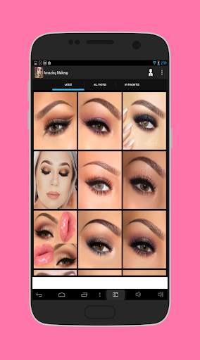 Face makeup photos screenshot 2