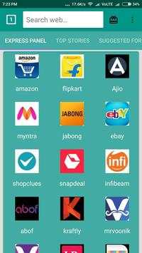 All in one shopping browser screenshot 1