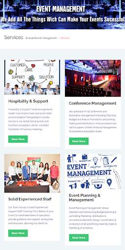 Emerald Events screenshot 4