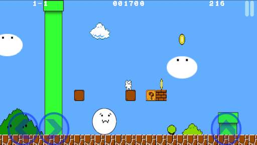 Syobon Action Cat: Very hard game. Super cat world screenshot 1