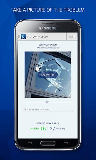Keepe - Handyman on Demand screenshot 1